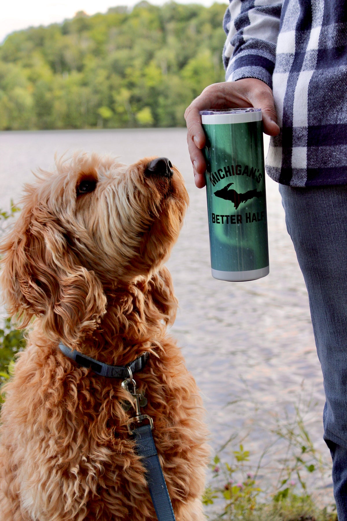 Northern Lights "Better Half" Tumbler