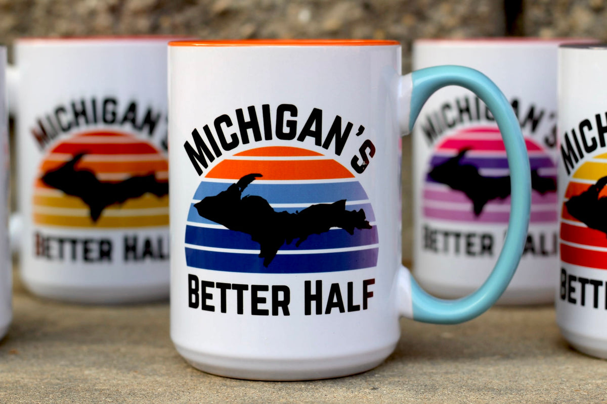 UP "Michigan's Better Half" Mug