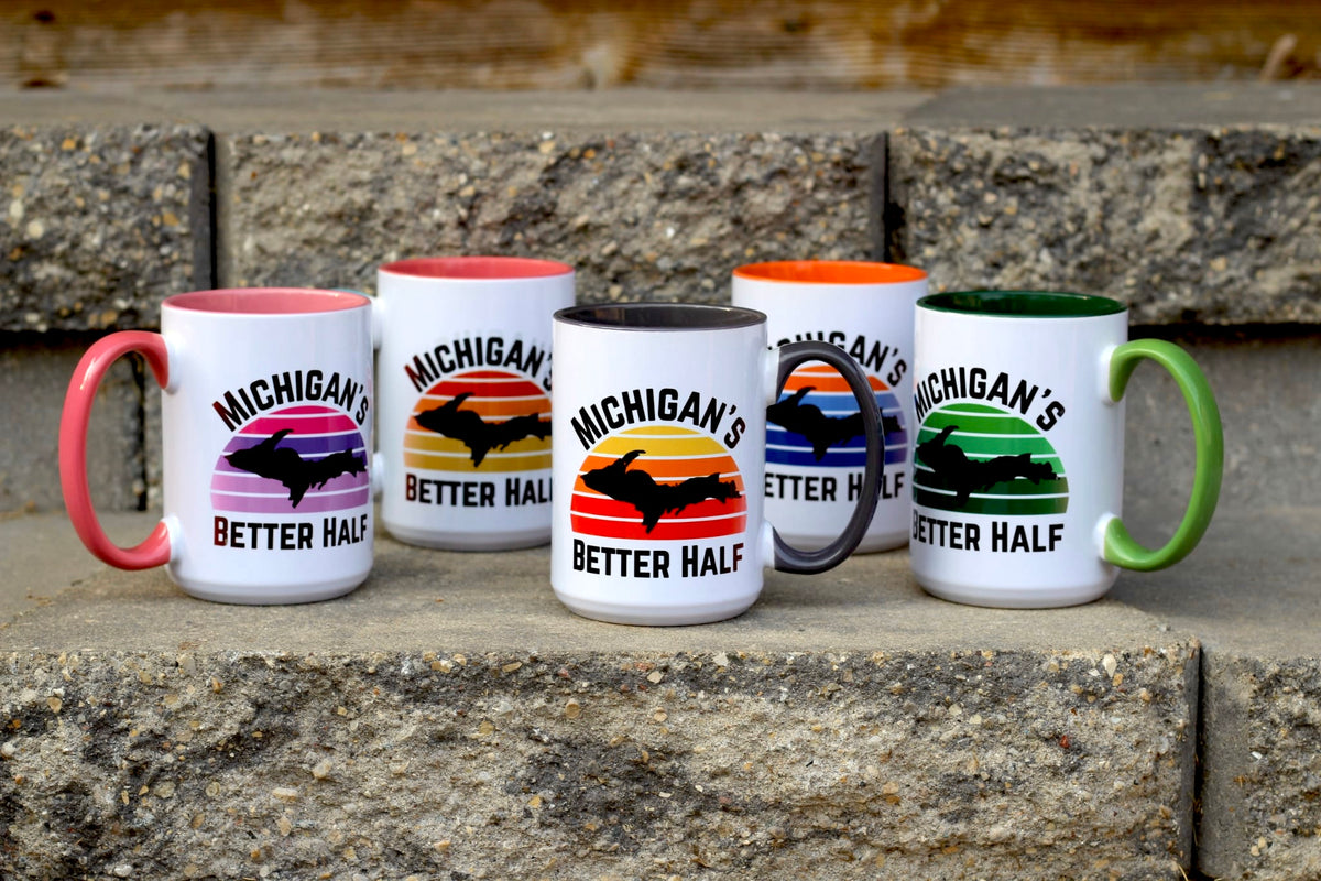 UP "Michigan's Better Half" Mug