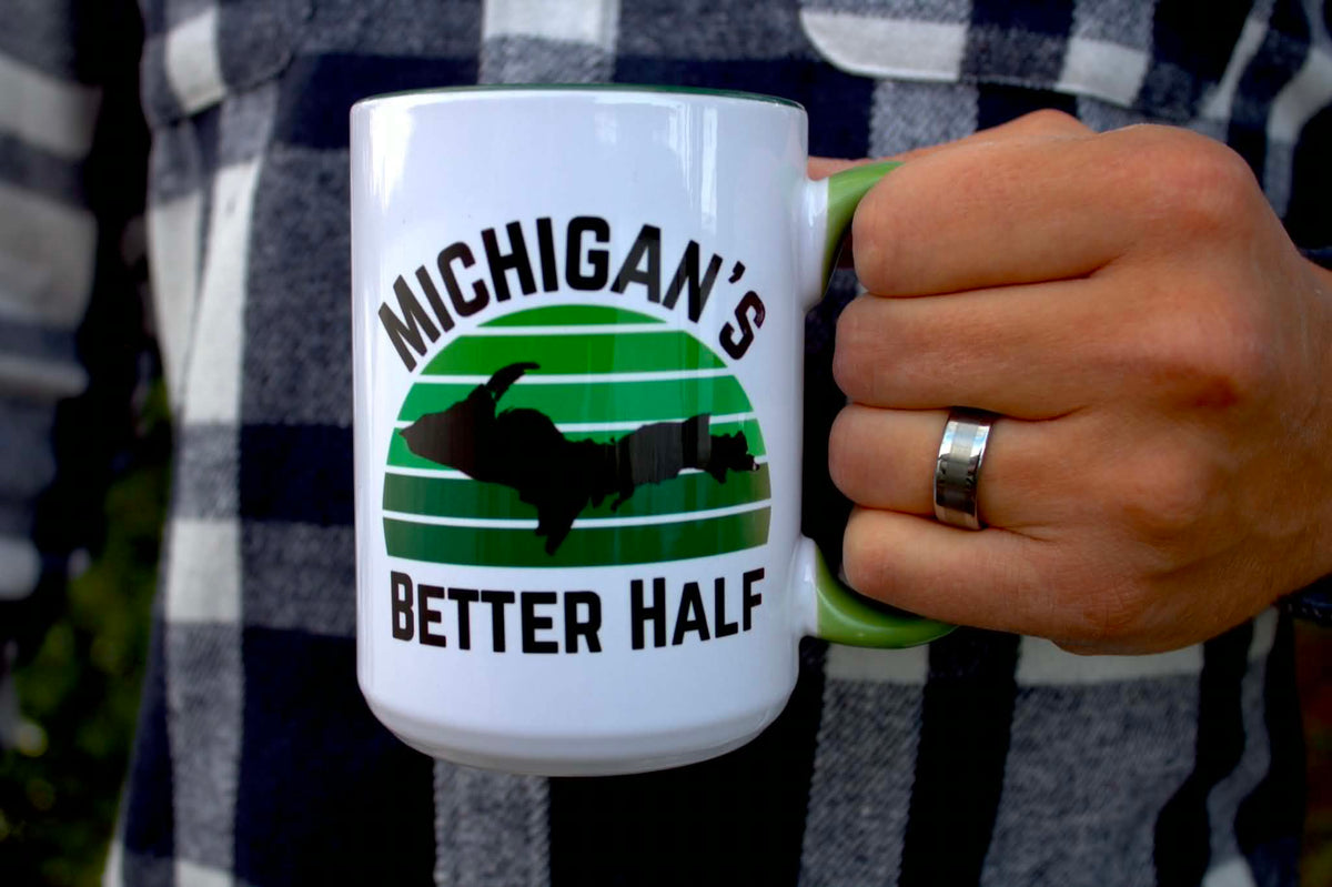 UP "Michigan's Better Half" Mug